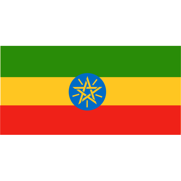 SVG Flag of Ethiopia