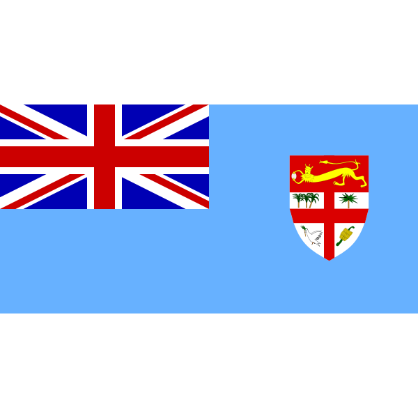 SVG Flag of Fiji