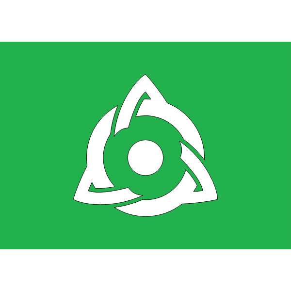 SVG Flag of Former Asahi Chiba