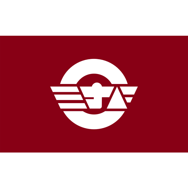 SVG Flag of former Minabe Wakayama