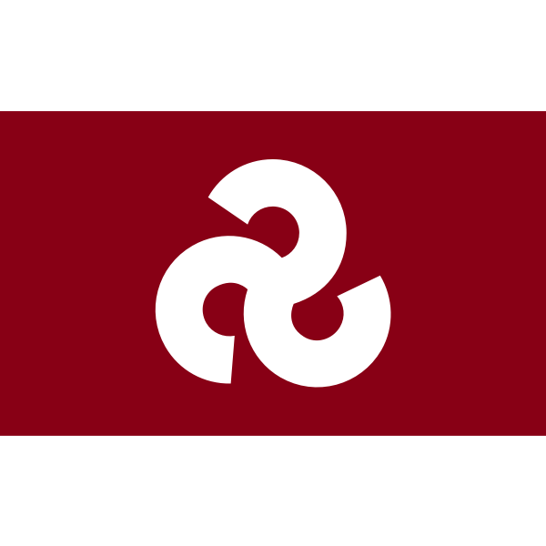 SVG Flag of Former Miyoshi Hiroshima since 1992 4 1 version