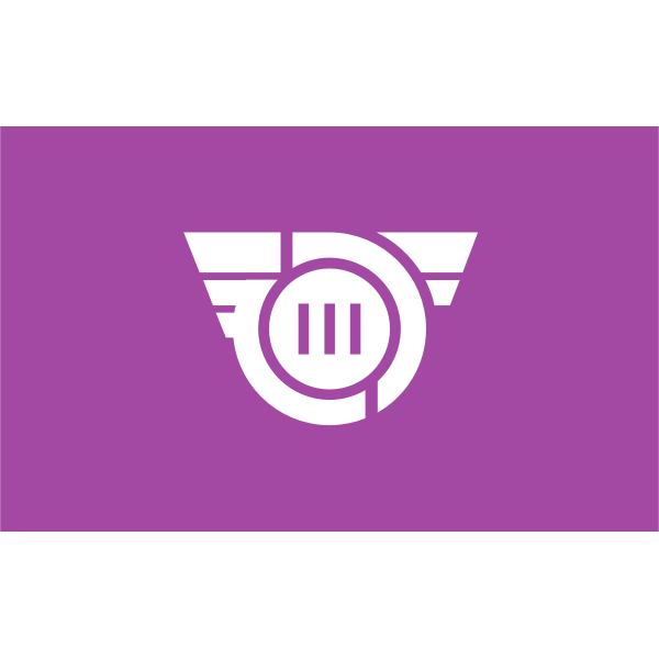 SVG Flag of Former Shibukawa Gunma