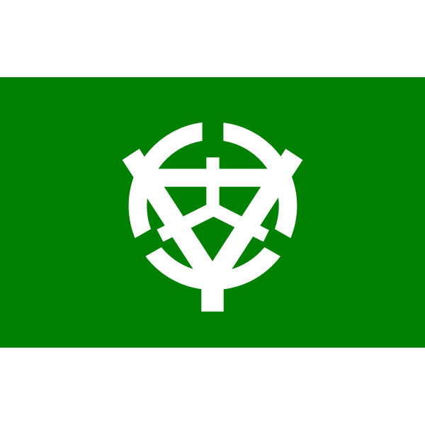SVG Flag of former Uchiko Ehime