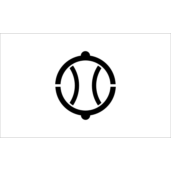 SVG Flag of former Uwajima Ehime