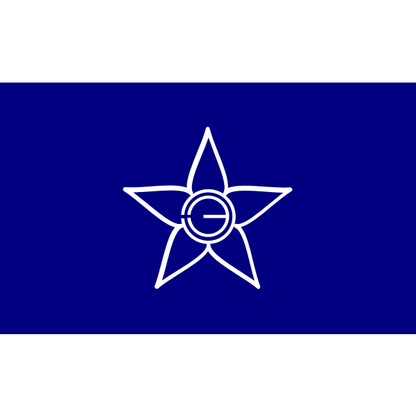 SVG Flag of former Yokote Akita