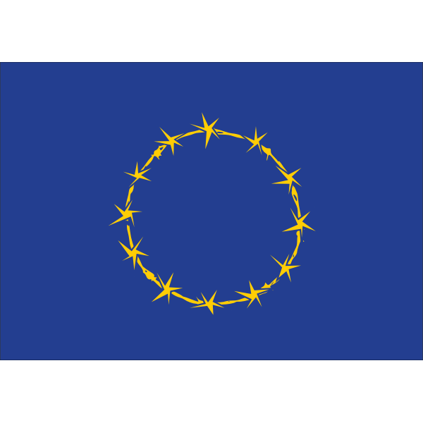 SVG Flag of Fort Europe