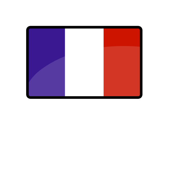 SVG Flag of France vector graphics
