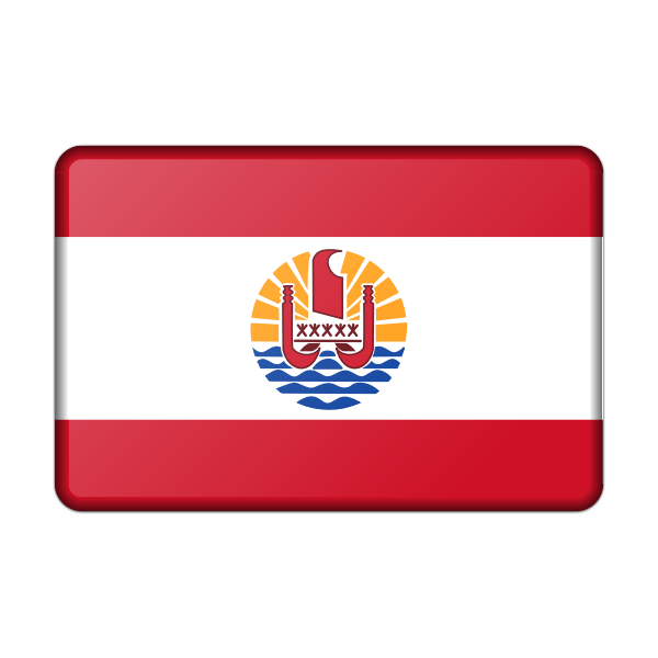 SVG Flag of French Polynesia
