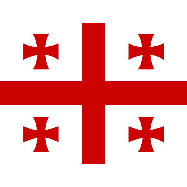 SVG Flag of Georgia