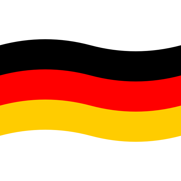 SVG Flag of Germany vector graphics
