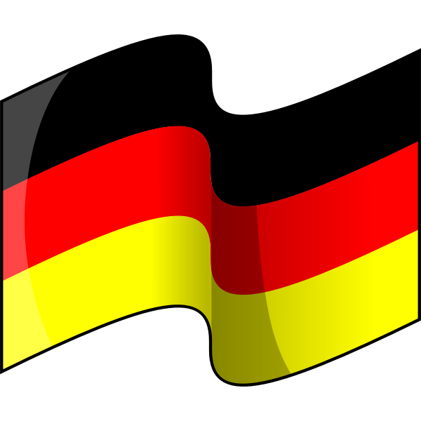 SVG Flag of Germany vector image