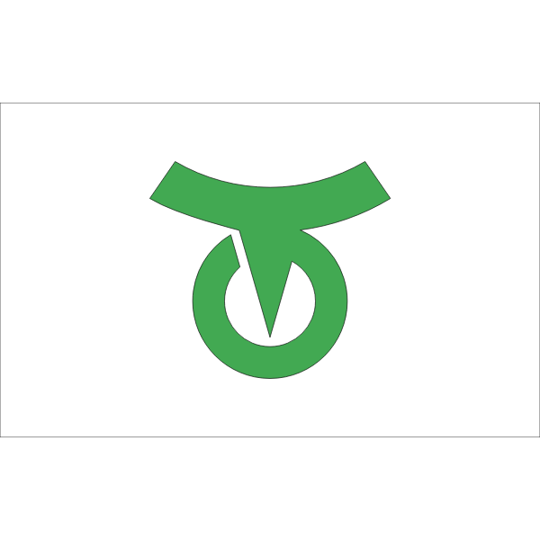 SVG Flag of Gero town Gifu