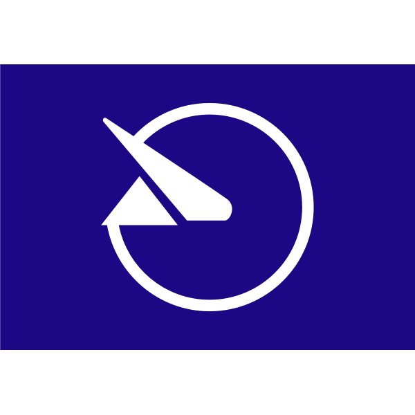 SVG Flag of Hachiryu Akita