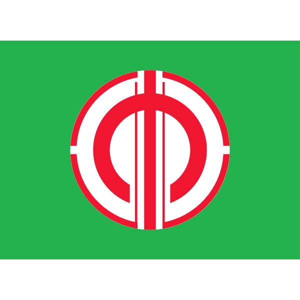 SVG Flag of Haina Gunma