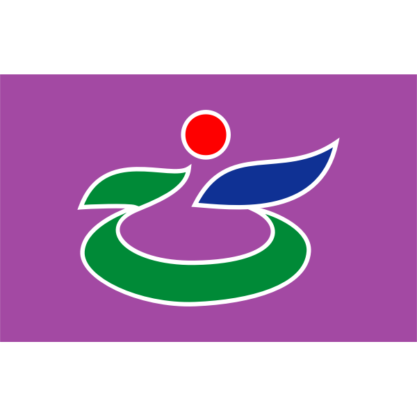 SVG Flag of Hidaka Hokkaido