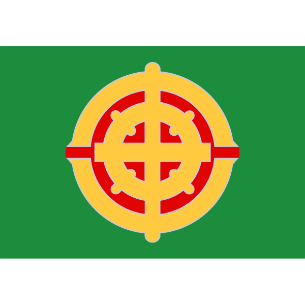 SVG Flag of Higashikushira Kagoshima