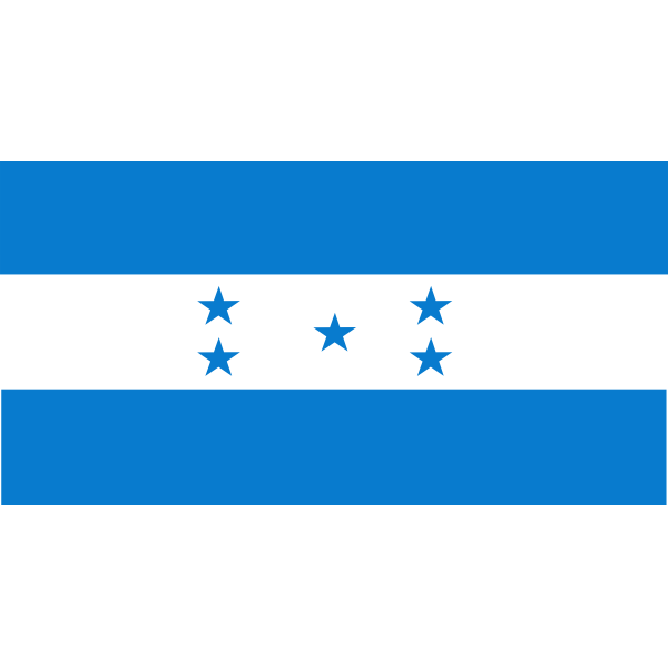 SVG Flag of Honduras