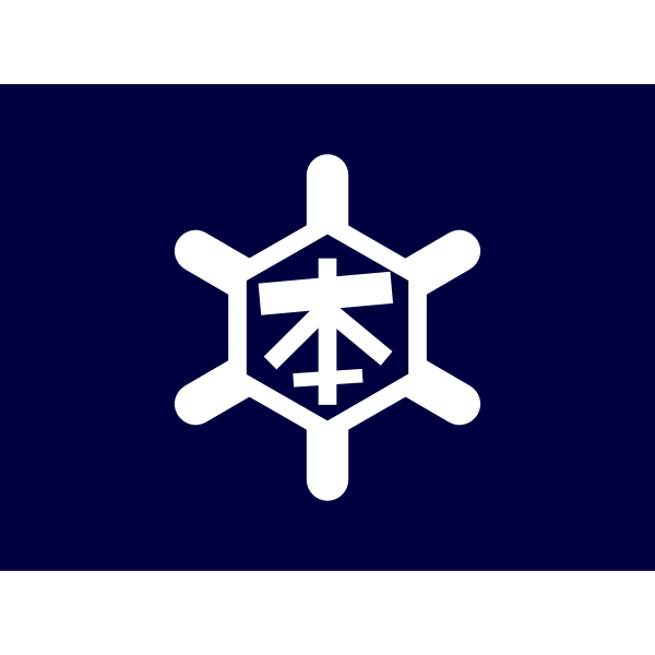 SVG Flag of Honjo Akita