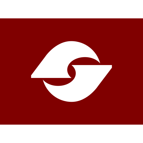SVG Flag of Idagawa Akita