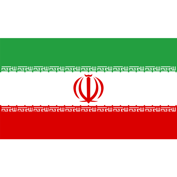 SVG Flag of Iran