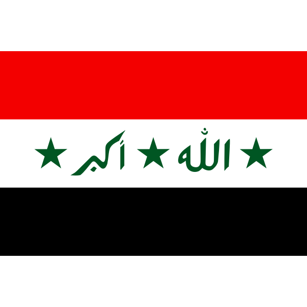 SVG Flag of Iraq