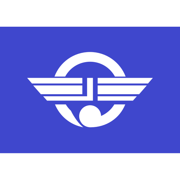 SVG Flag of Iyomishima Ehime
