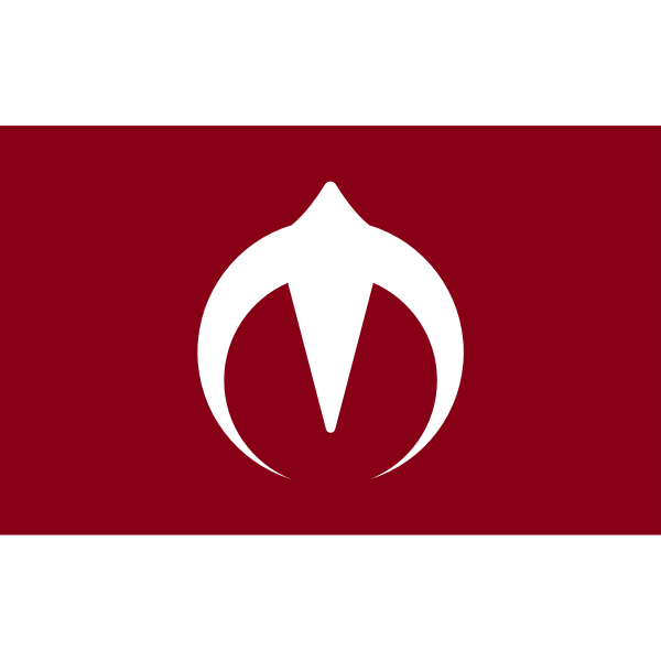 SVG Flag of Jumonji Akita
