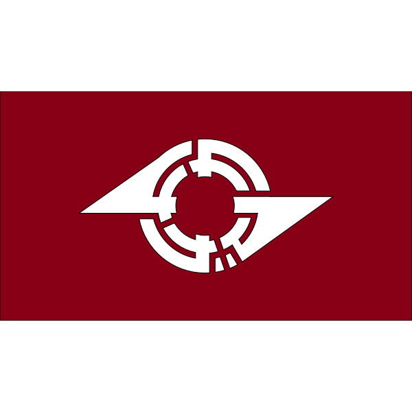 SVG Flag of Kamagaya Chiba
