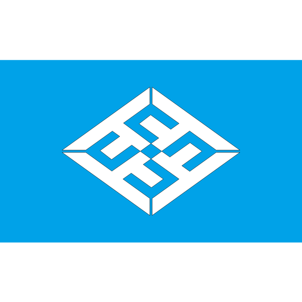 SVG Flag of Kamiiso Hokkaido