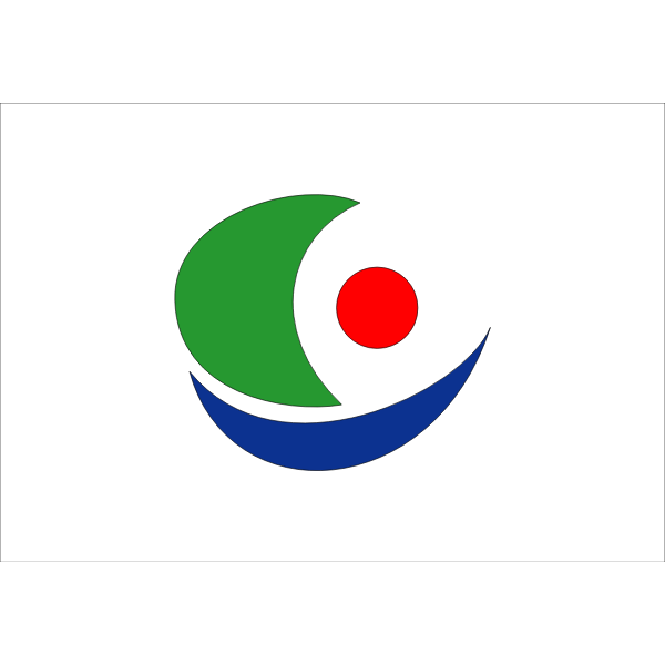 SVG Flag of Kamijima Ehime