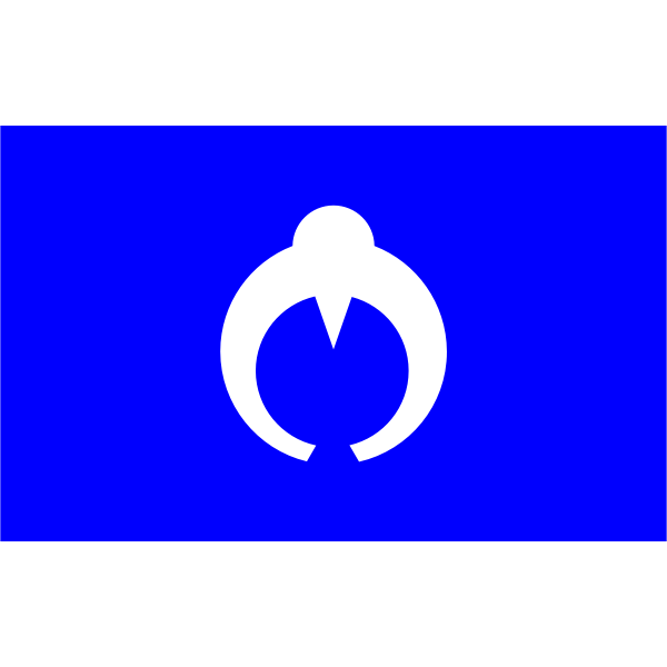 SVG Flag of Kamikoani Akita