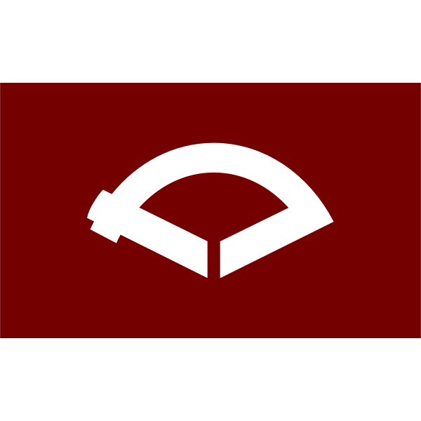 SVG Flag of Kamioka Akita