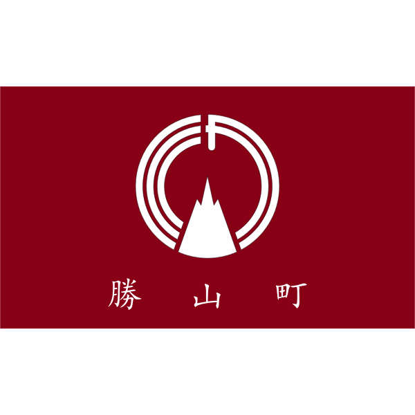 SVG Flag of Katsuyama Fukuoka