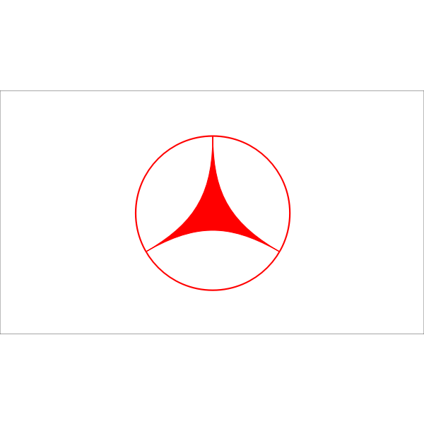 SVG Flag of Kiyosato Hokkaido