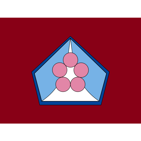 SVG Flag of Konoura Akita