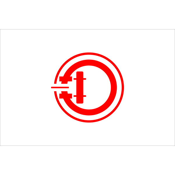 SVG Flag of Kozaki Chiba
