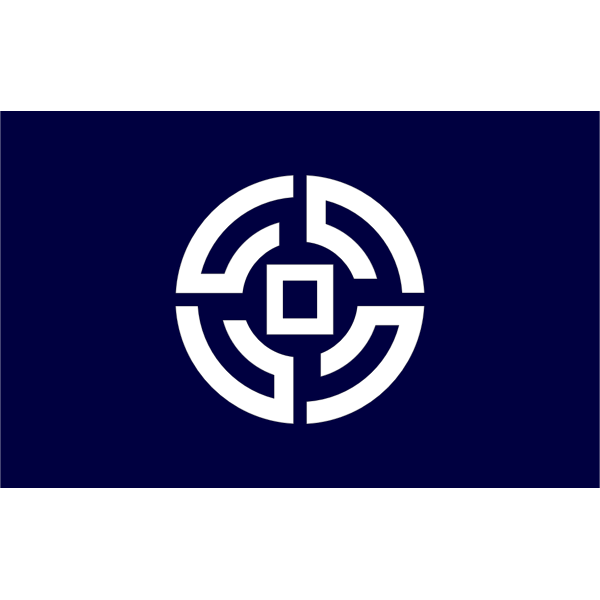 SVG Flag of Kushiro town Hokkaido