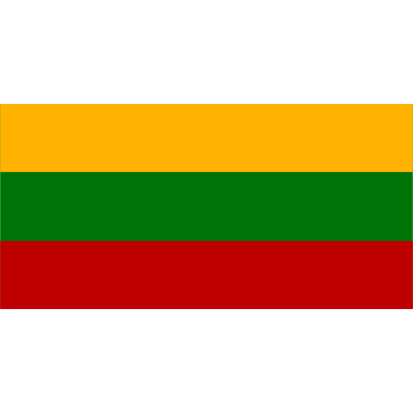 SVG Flag of Lithuania