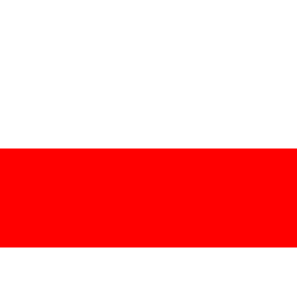 SVG Flag of Luebeck 1874-1918 vector image