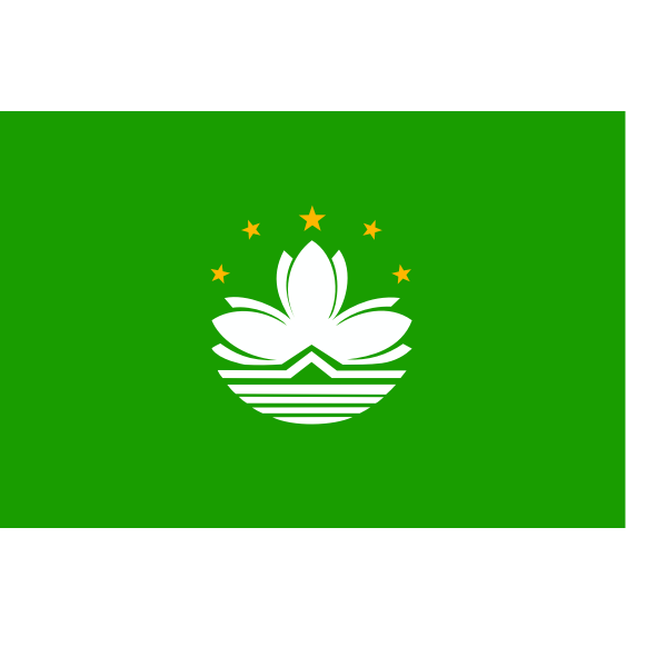 SVG Flag of Macao