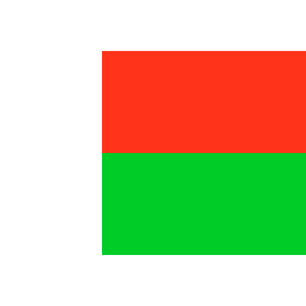 SVG flag of Madagascar