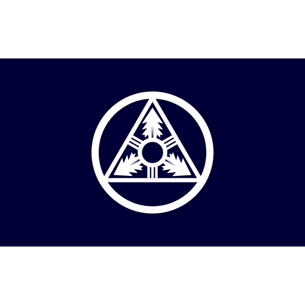 SVG Flag of Maruseppu Hokkaido