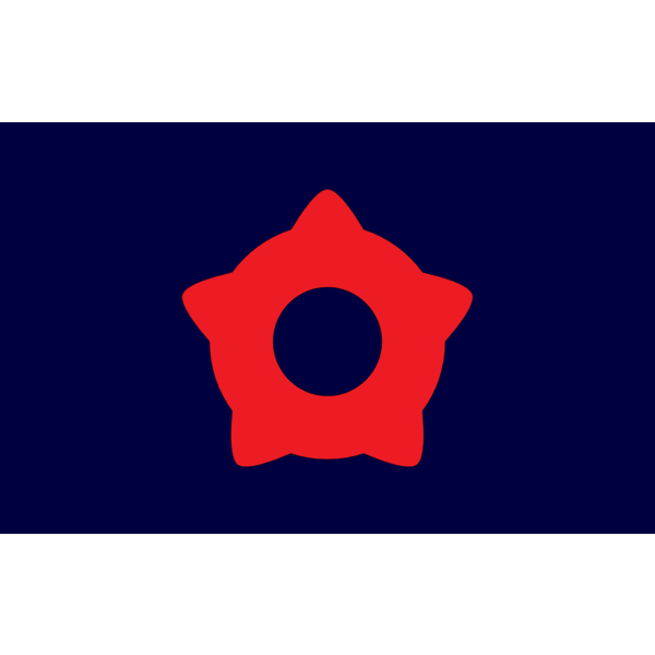 SVG Flag of Memanbetsu Hokkaido