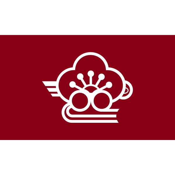 SVG Flag of Minabegawa Wakayama