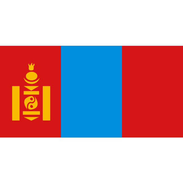 SVG Flag of Mongolia