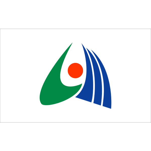 SVG Flag of Mukawa Hokkaido