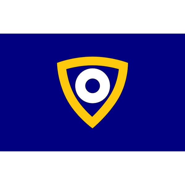 SVG Flag of Nagahama Ehime