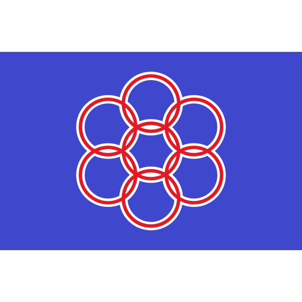 SVG Flag of Nanae Hokkaido