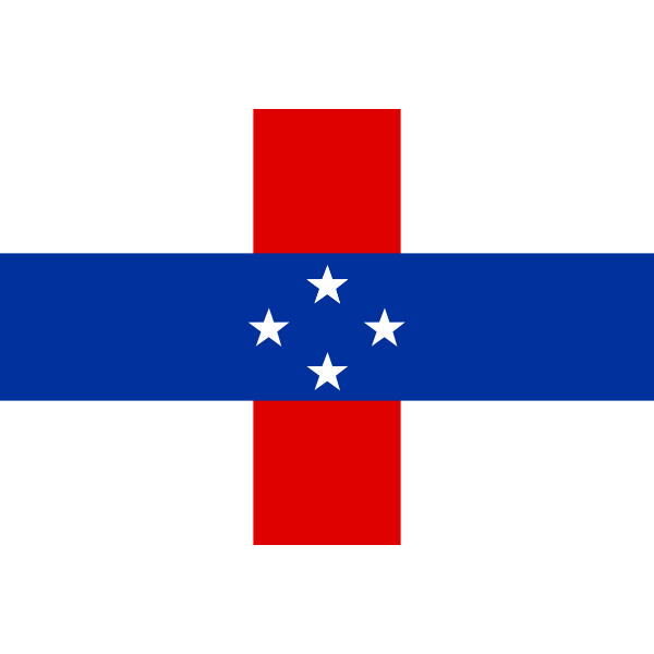 SVG Flag of Netherlands Antilles