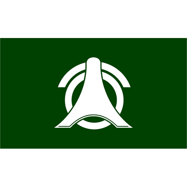 SVG Flag of Nishiokoppe Hokkaido